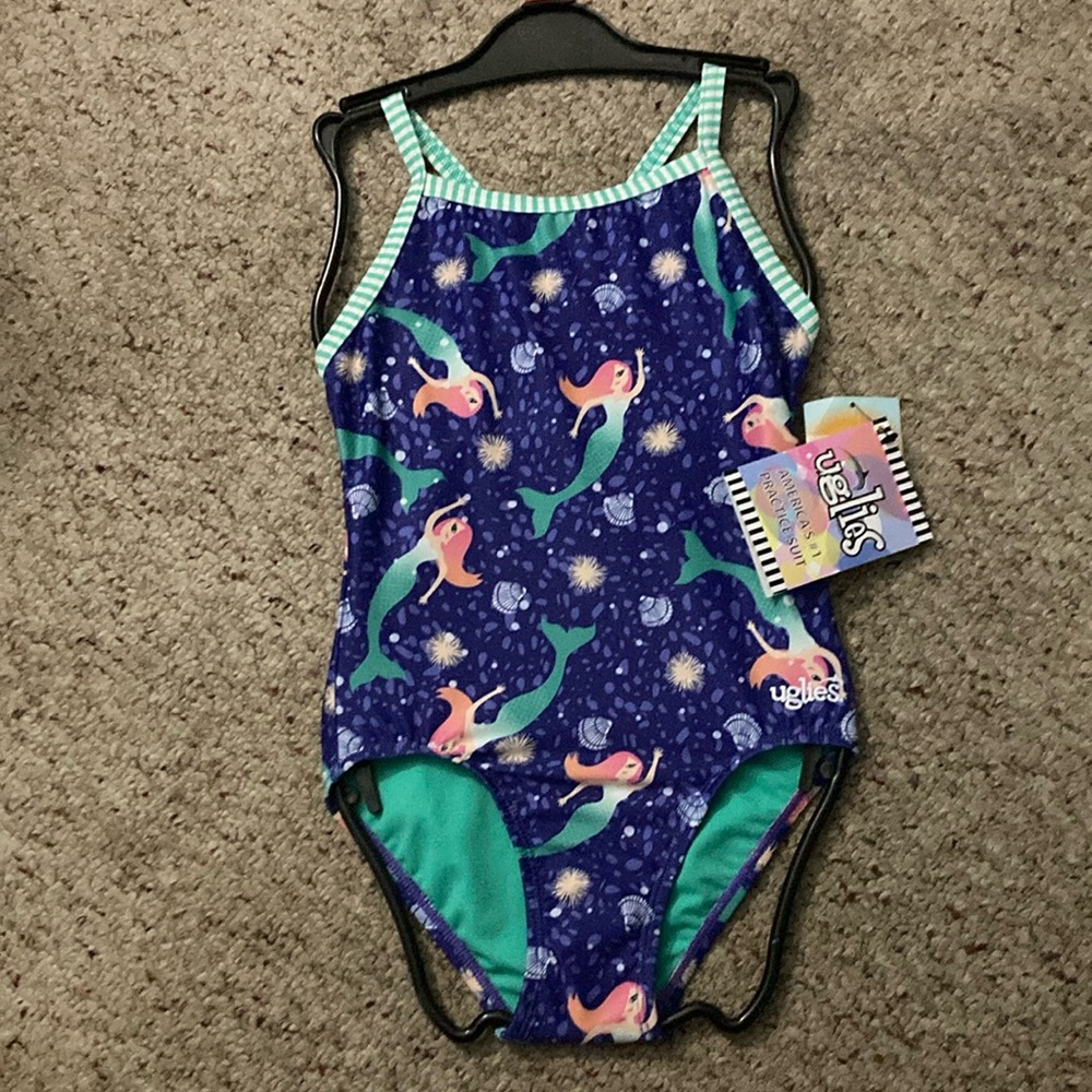 NWT Dolfin Uglies mermaid training suit -sz 12